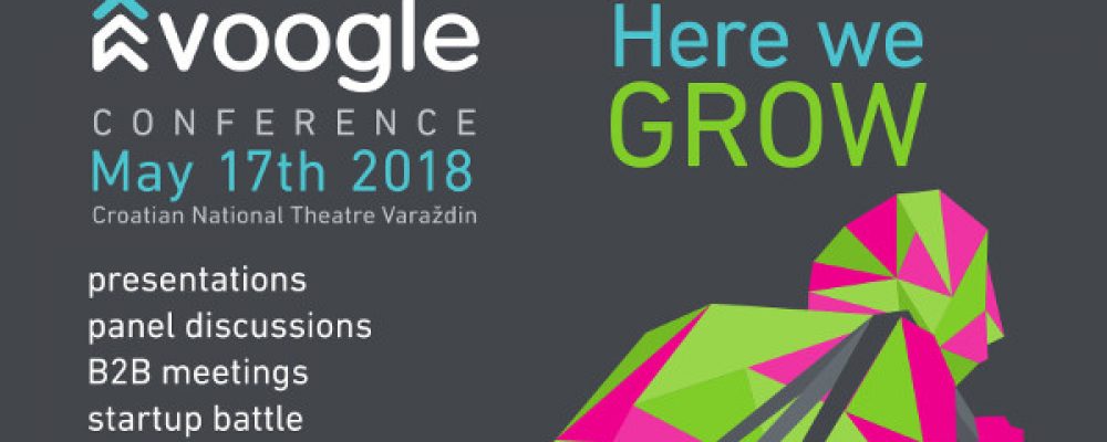 Voogle konferencija 2018 – Uspješne priče “lokalnih heroja”, 10.000€ za pobjednika startup natjecanja